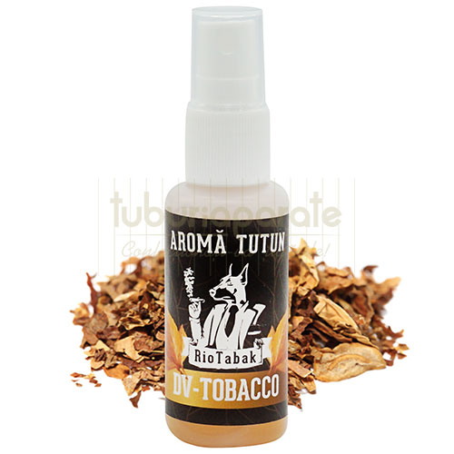 Recipient cu 30 ml de arome pentru aromat tutun RioTabak DV Tobacco